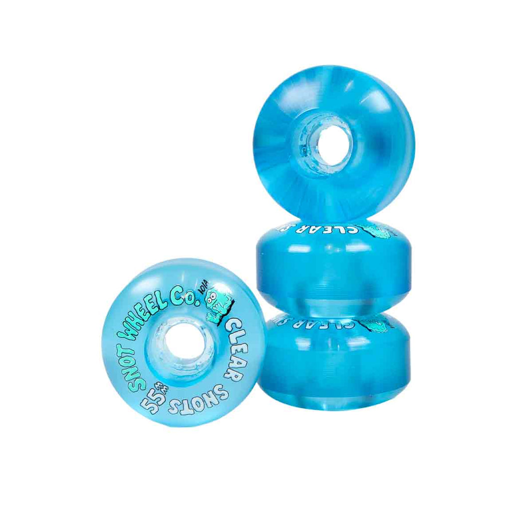 Snot Wheels Co. - Clear Blu - 55 mm