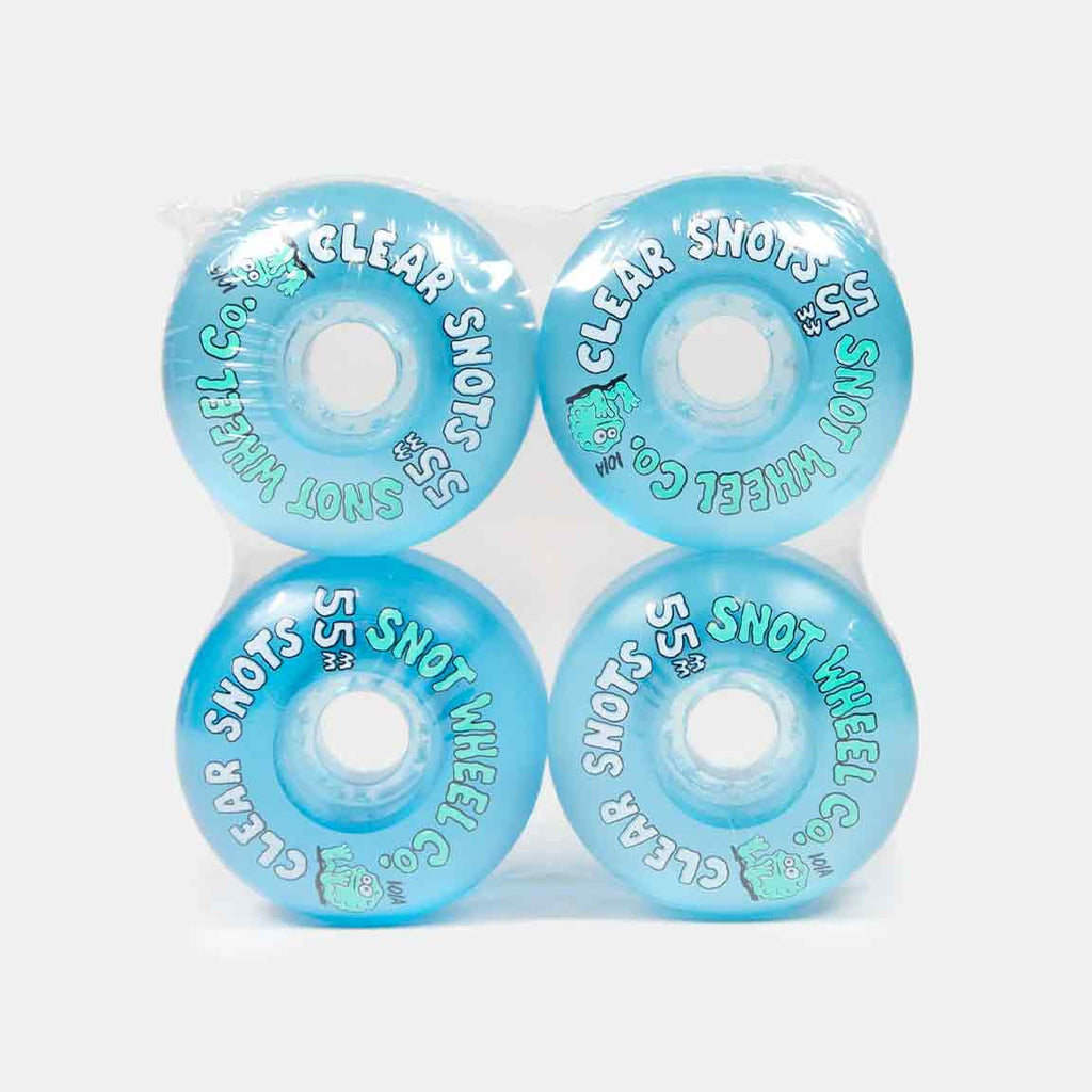 Snot Wheels Co. - Clear Blu - 55 mm