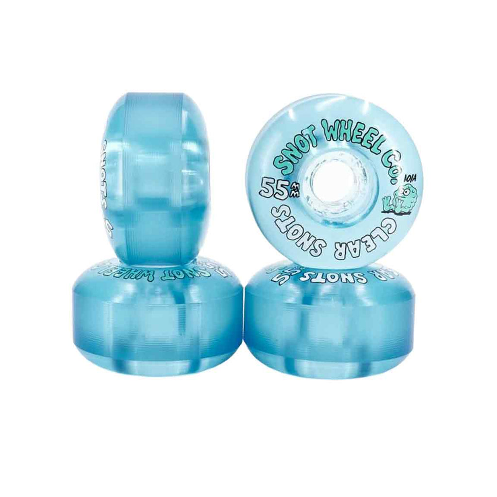 Snot Wheels Co. - Clear Blu - 55 mm