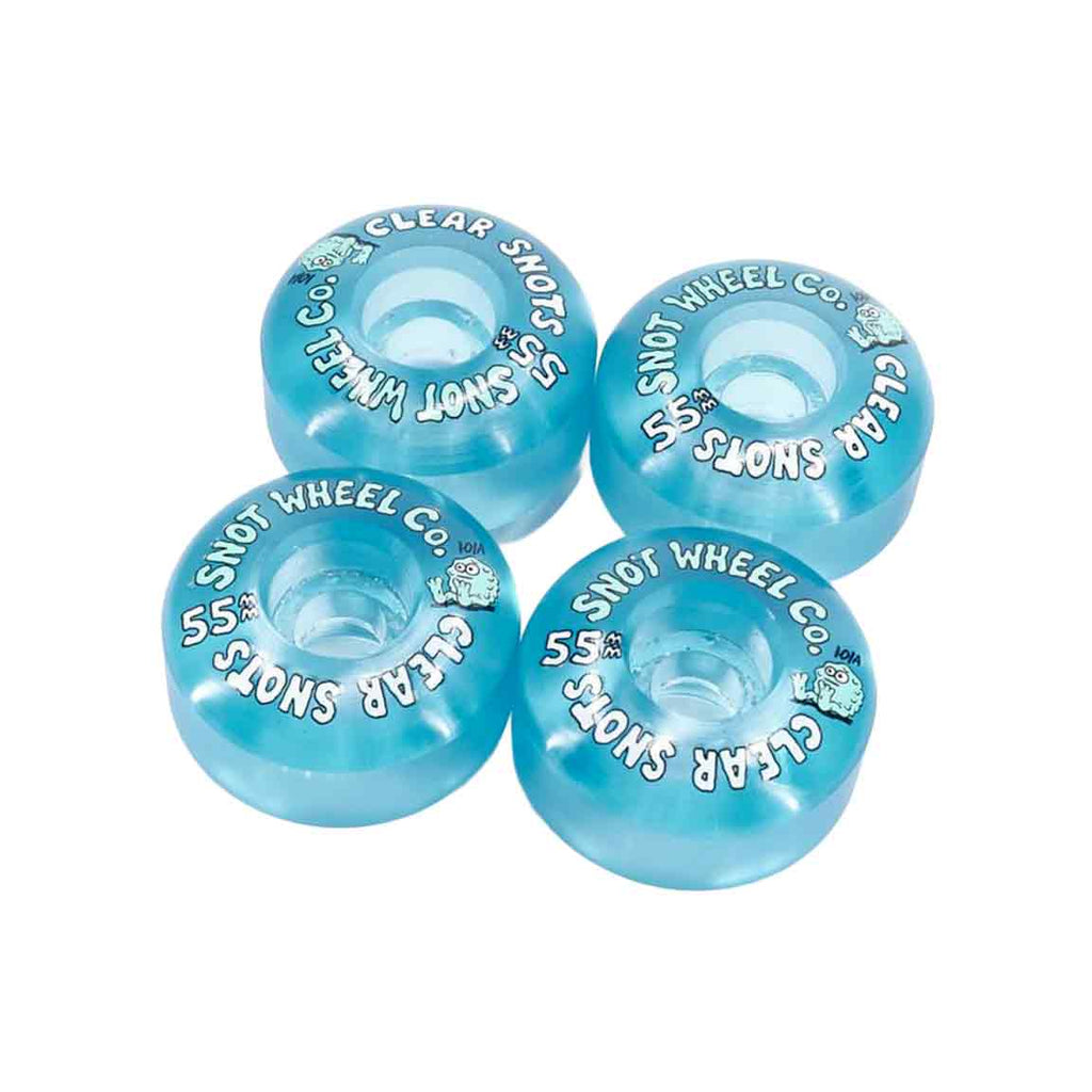Snot Wheels Co. - Clear Blu - 55 mm